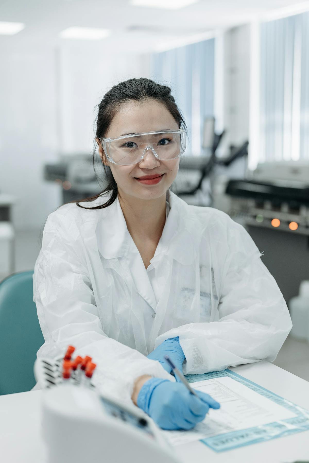 healthcare professional using high tech billing software to manage medical claims