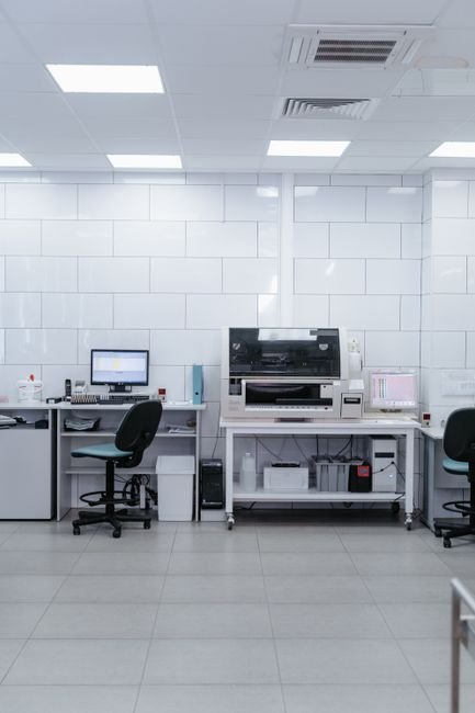 pexels photo 9574454.jpg Modern medical office equipped with healthcare technology, symbolizing efficient billing and RCM solutions.